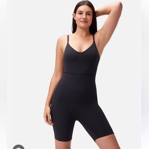 Outdoor Voices Women’s Casual Jumpsuit 8" Bodysuit | Black | Size Small